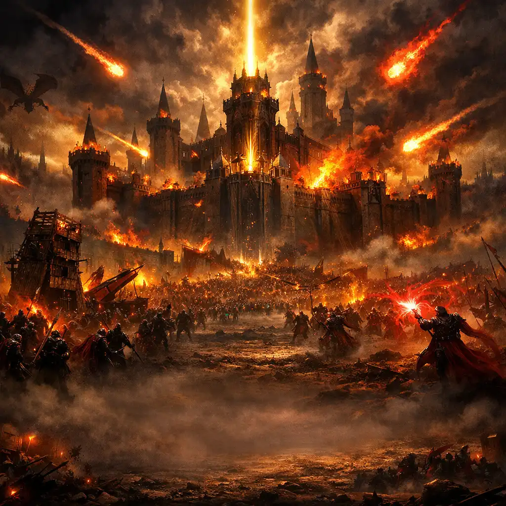 Epicka bitwa fantasy